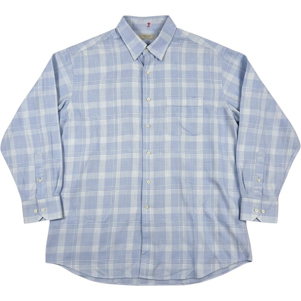 Tommy Bahama Mens Plaid Button Down Long Sleeve Shirt Size 17 32/33